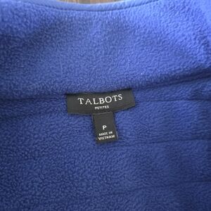 Talbots Royal Blue Fleece Jacket